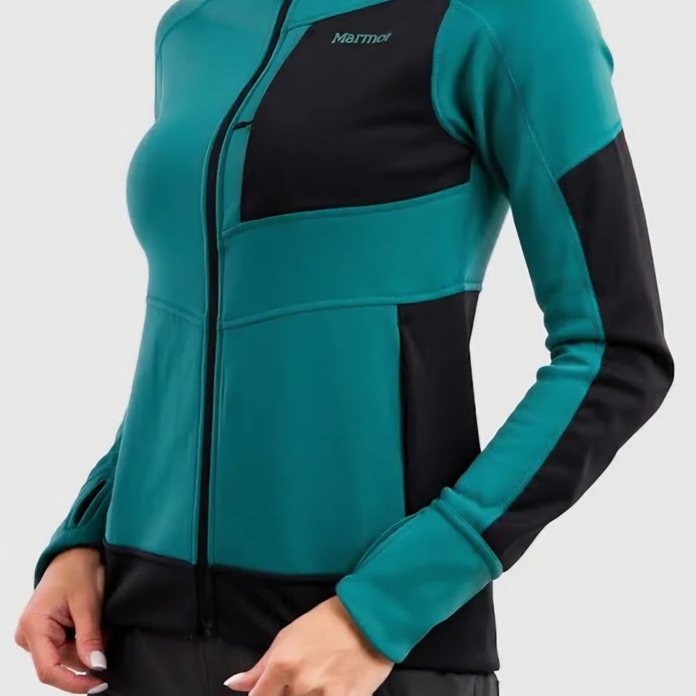 Marmot Women's Teal and Black Jacket